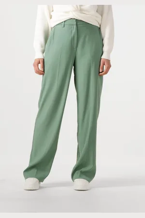 Minus Dames Broeken Livina Straight Leg Pant - - Maat 34