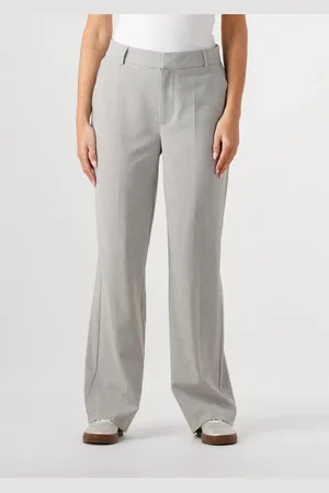 Alix the label Dames Broeken Ladies Woven Foil Stripe Pants - - Maat XL
