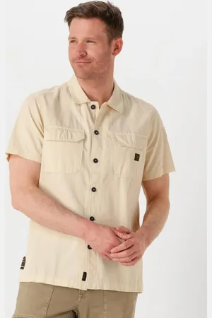 PME Legend™ Heren Hemden Short Sleeve Shirt Ctn Bedford - - Maat XL