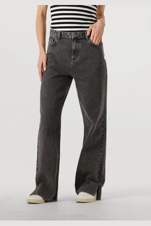 Alix the label Dames Jeans Ladies Woven Relaxed Denim Pants - - Maat XL