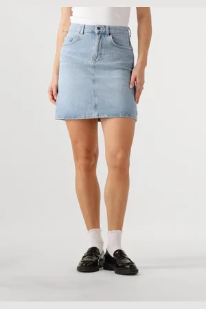 Object Dames Rokken Objellen Hw Short Denim Skirt Div - - Maat XL