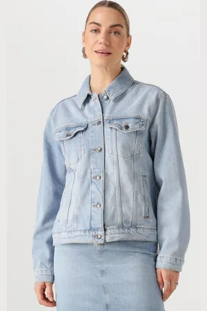 Object Dames Jassen Objellen Re Denim Jacket - - Maat XL