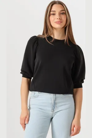 SELECTED Dames Tops & T-shirts Slftenny 3/4 Sweat Top - - Maat XL