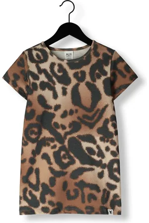 Alix the label Meisjes Kleedjes Animal Dress - - Maat 104