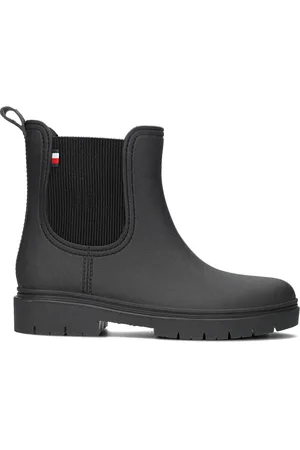 Tommy Hilfiger Dames Laarzen Matt Ankle Rainboot - - Maat 37