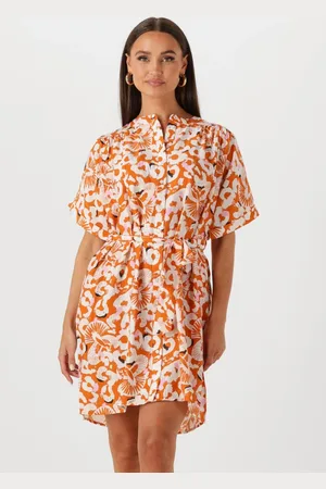 POM Amsterdam Dames Kleedjes Adventure Dress - - Maat 34