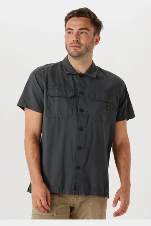 PME Legend™ Heren Hemden Short Sleeve Shirt Ctn Bedford - - Maat XL