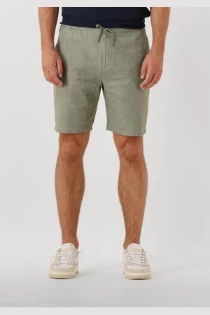 Scotch&Soda Heren Broeken Fave Cotton/linen Twill Bermuda - - Maat 28