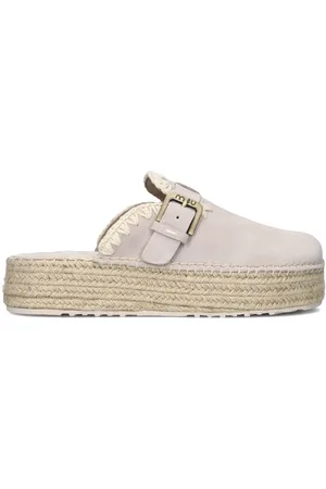 Mou Dames Instappers Jute Clog Plain Sue - - Maat 36