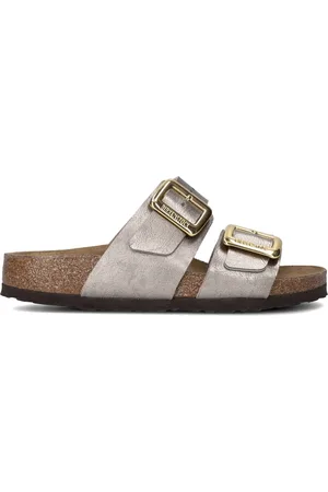 Birkenstock Dames Slippers Sydney Cushion Buckle - - Maat 35