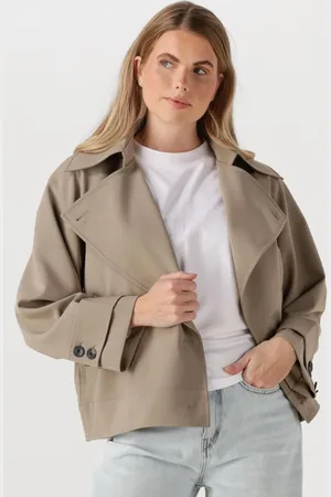 Second Female Dames Jassen Silvie Trench Jacket - - Maat XL