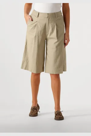 Gestuz Dames Broeken Gzizza Linen Mw Short - - Maat 34