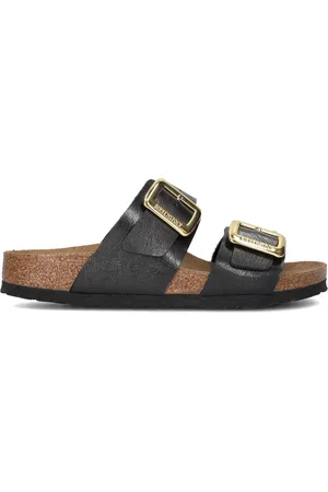 Birkenstock Dames Slippers Sydney Cushion Buckle - - Maat 35