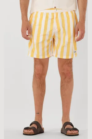 Scotch&Soda Heren Zwembroeken Striped Mid-length Swimshort - - Maat XL