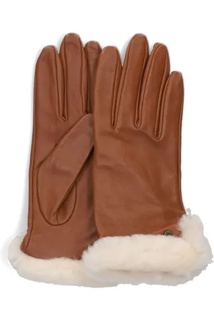 UGG Dames Handschoenen Leather Sheepskin Vent Glove - - Maat S