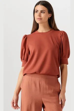 Minus Dames Tops & T-shirts Livana T-shirt - - Maat 36