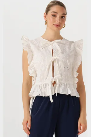Object Dames Tops & T-shirts Objcilie S/l Top Rep - - Maat 34