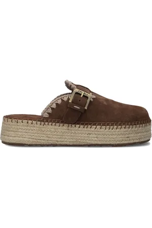 Mou Dames Instappers Jute Clog Plain Sue - - Maat 36