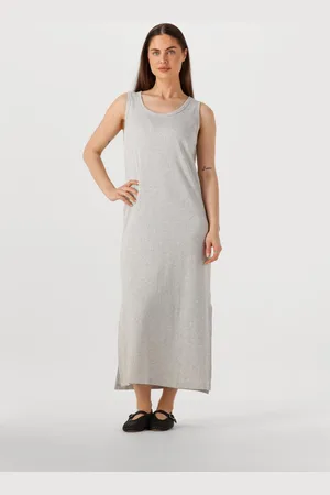 With Black Dames Kleedjes Wbldordi Long Tank Dress - - Maat XL