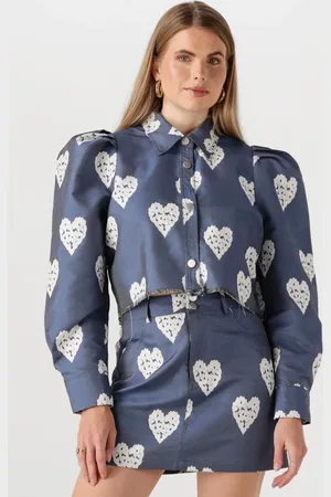 Studio Amaya Dames Jassen Heart Jacket - - Maat XL