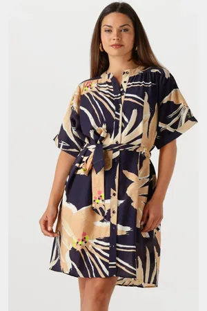 POM Amsterdam Dames Kleedjes Artisan Dress - - Maat 34