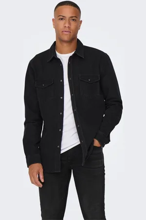 Only & Sons Onsbane Denim Overhemd