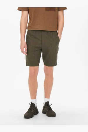 Only & Sons Onslinus Mid Waist Tapered Fit Shorts