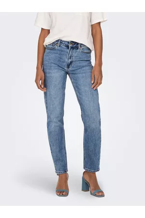 ONLY Dames High waisted - Straight Fit High Waist Jeans