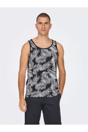 Only & Sons Heren Tops - Regular Fit O-hals Tanktop
