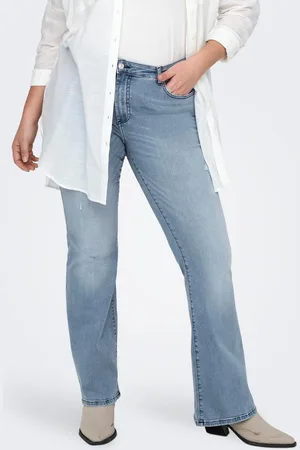 ONLY Carwilly Mid Waist Flared Fit Jeans
