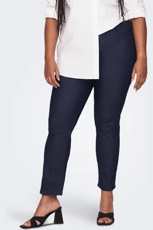 ONLY Carhiris Mid Waist Straight Fit Jeans