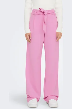 ONLY Onlcarolina Straight Fit Broek Met Wijde Pijpen