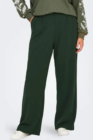 ONLY Carsania Regular Fit Broek Met Wijde Pijpen