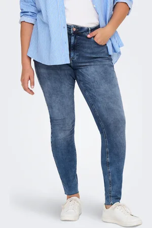 ONLY Carwilly Mid Waist Skinny Fit Jeans