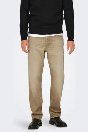 Only & Sons Onsedge Mid Waist Straight Fit Jeans