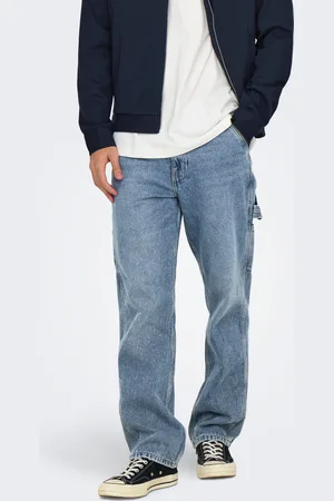 Only & Sons Onsedge Mid Waist Straight Fit Jeans
