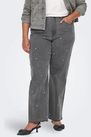 ONLY Carhope High Waist Wide Leg Fit Jeans