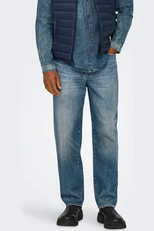 Only & Sons Onsedge Mid Waist Straight Fit Jeans