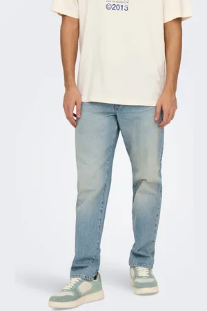 Only & Sons Onsedge Mid Rise Straight Fit Jeans
