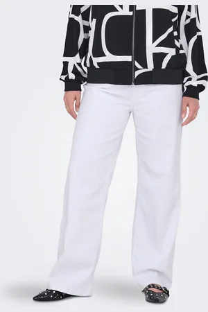 ONLY Carwilly High Waist Wide Leg Fit Jeans