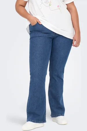 ONLY Carhush Mid Waist Flared Fit Jeans