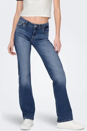 ONLY Onlalicia Mid Waist Straight Fit Jeans