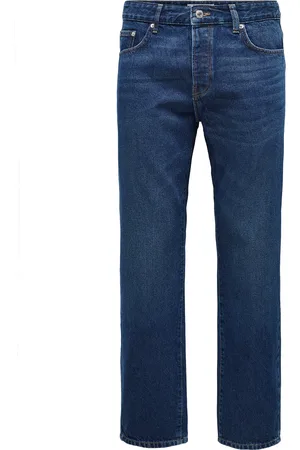 Only & Sons Onsedge Mid Waist Straight Fit Jeans