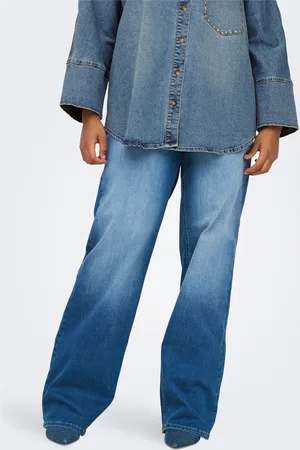 ONLY Carwilly High Waist Wide Leg Fit Jeans