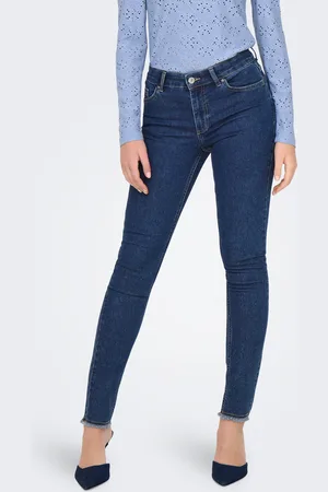 ONLY Onlhush Mid Waist Skinny Fit Jeans