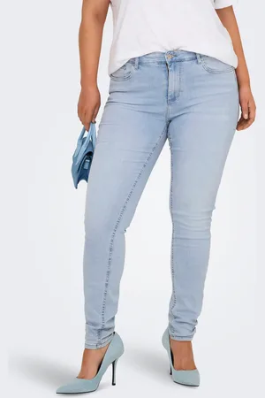 ONLY Carwilly Mid Waist Skinny Fit Jeans