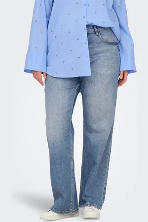 ONLY Carhope High Waist Wide Leg Fit Jeans