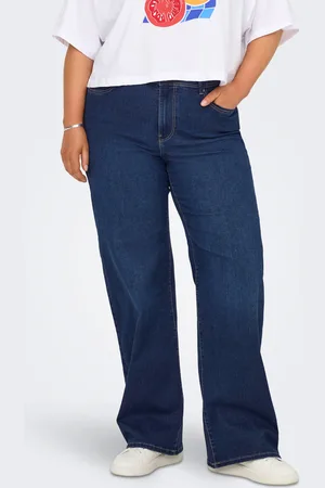 ONLY Carsally Mid Waist Wide Leg Fit Jeans
