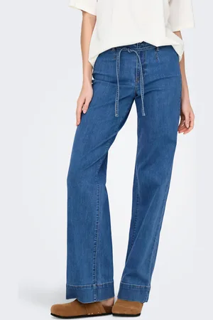 ONLY Onljuicy-wauw High Waist Wide Leg Fit Jeans