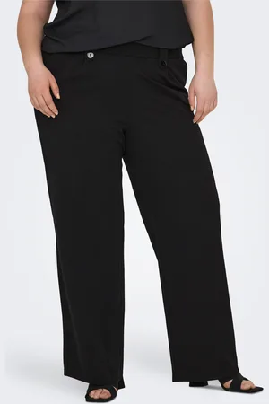 ONLY Carsania Regular Fit Broek Met Wijde Pijpen